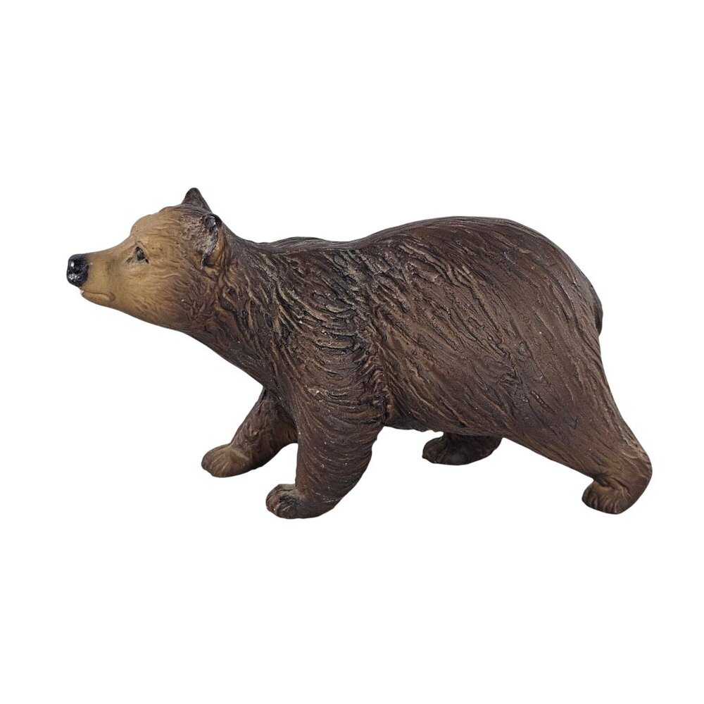 Breyer Baby Grizzly Brown Bear Cub Walking #309 Pink Tongue Shaded Brown Color